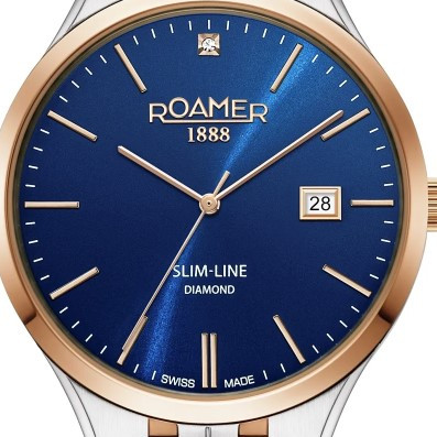 Roamer Slim-Line 864833 49 45 50 - zegarek męski 2