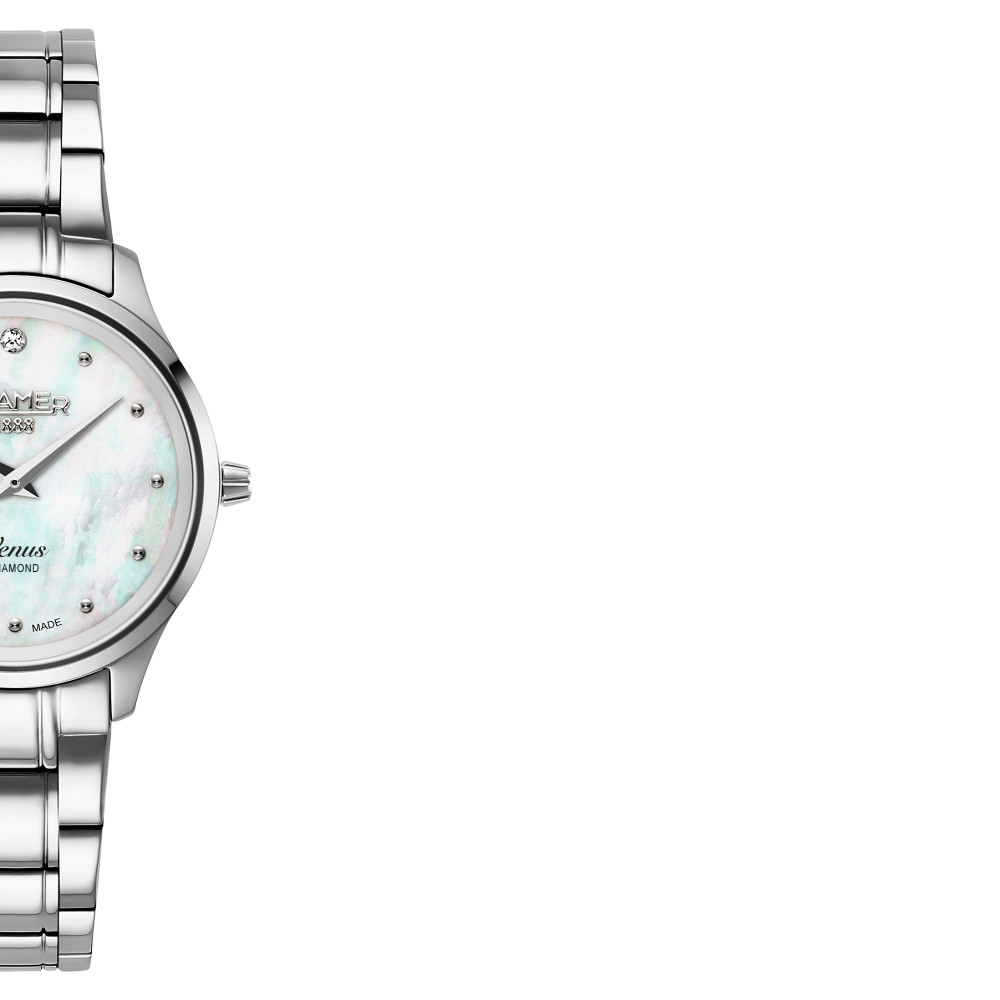 Roamer Slim-Line Diamond 512847 41 89 20 - zegarek damski 6