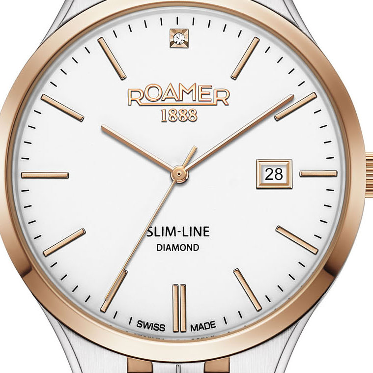 Roamer Slim-Line 864833 49 25 50 - zegarek męski 2