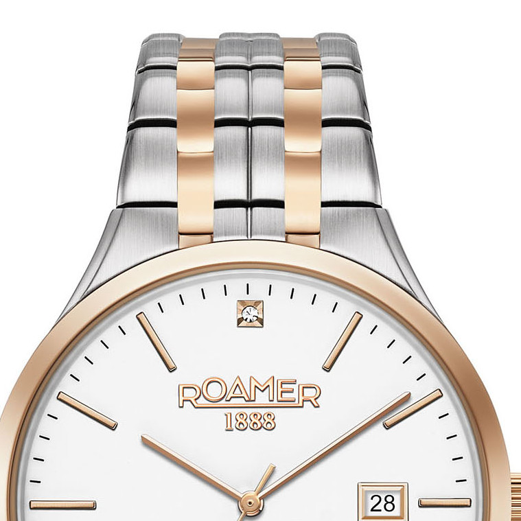 Roamer Slim-Line 864833 49 25 50 - zegarek męski 3