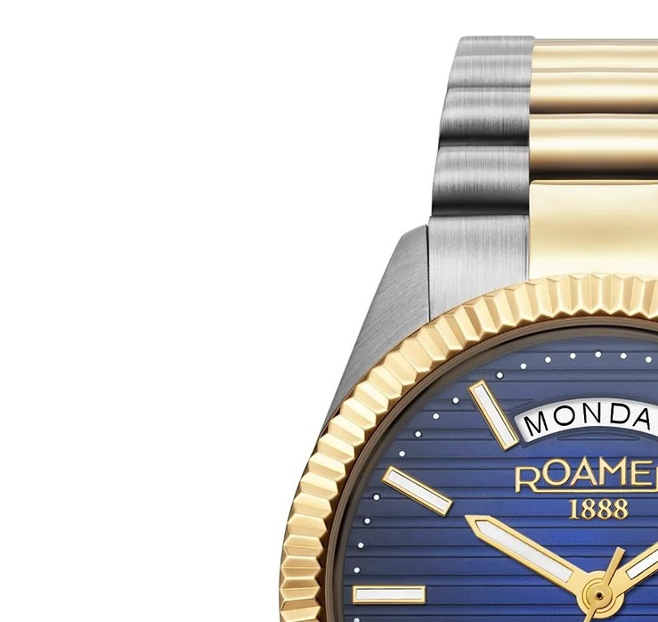 Roamer Primeline Daydate 981666 47 45 50 - zegarek męski 4