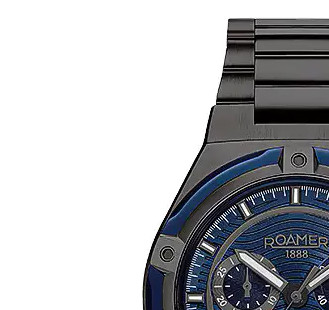 Roamer Tempomaster Chrono 221837 44 45 20 - zegarek męski 4