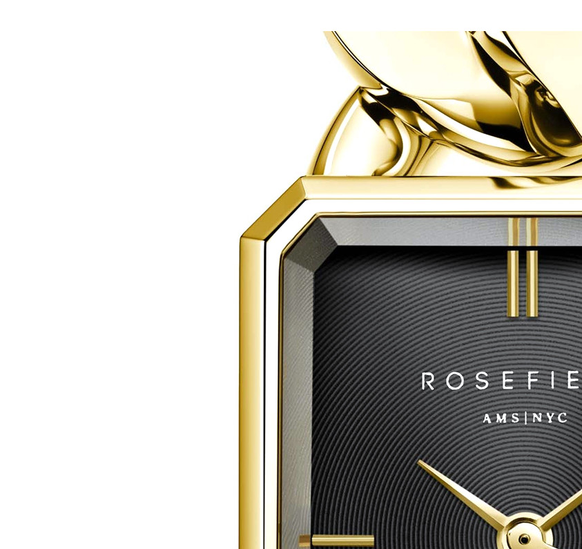 Rosefield OCTAGON XS SBGSG-O57 - zegarek damski 4