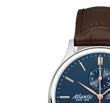 Atlantic Seabase 64452.41.51R - zegarek męski 4