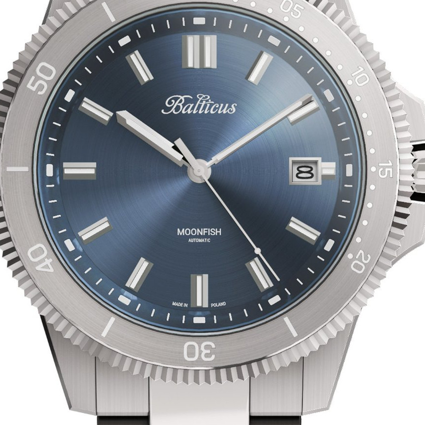 Balticus Moonfish BTMFBL - zegarek męski 2