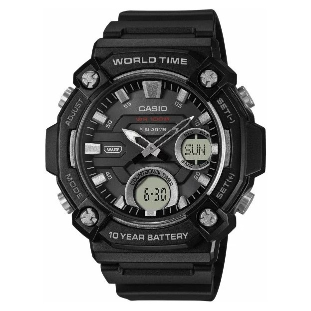 Casio Sport AEQ-120W-1A - zegarek męski 7