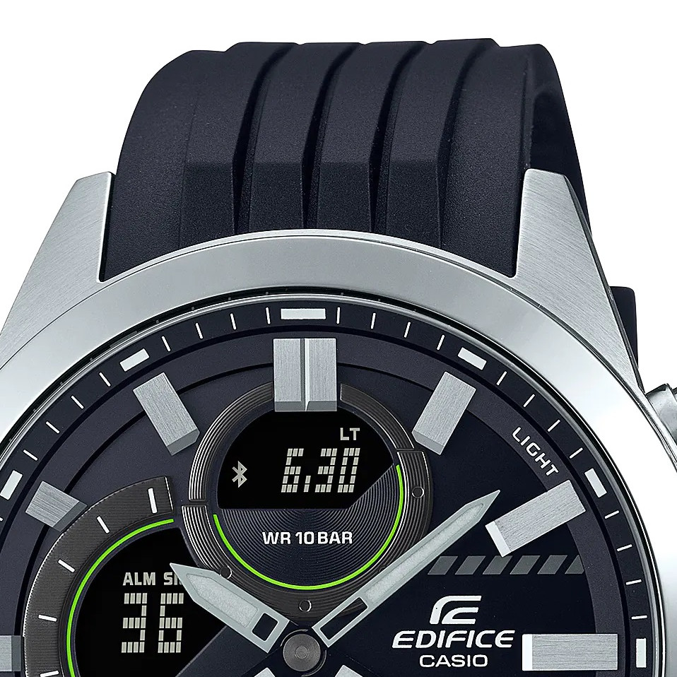 Casio BLUETOOTH ECB-30P-1A - zegarek męski 3