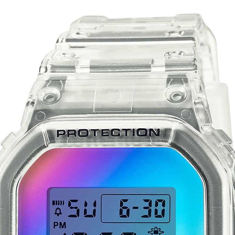 G-shock IRIDESCENT COLORS DW-5600SRS-7E - zegarek męski 3