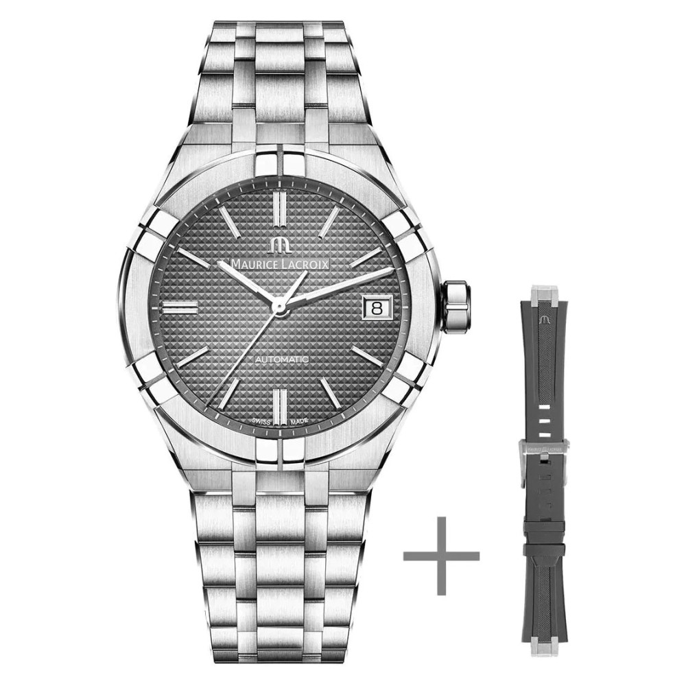 Maurice Lacroix AIKON AI6007-SS00F-230-A - zegarek męski 7