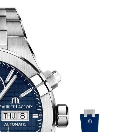 Maurice Lacroix AIKON AI6038-SS00F-430-C - zegarek męski 5