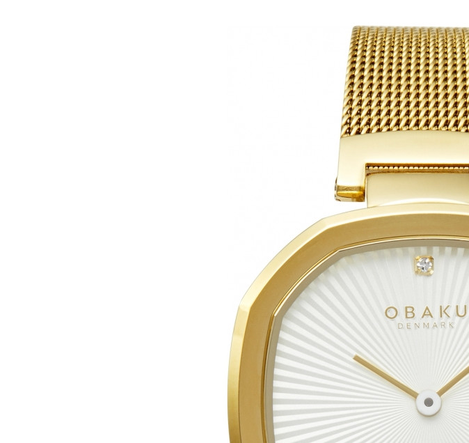 Obaku BRILLIANT V277LXGIMG - zegarek damski 4