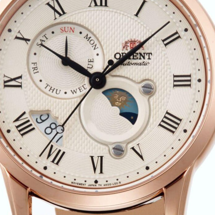 Orient Sun & Moon RA-AK0007S10B - zegarek męski 2