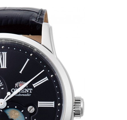 Orient Sun & Moon RA-AK0010B10B - zegarek męski 5