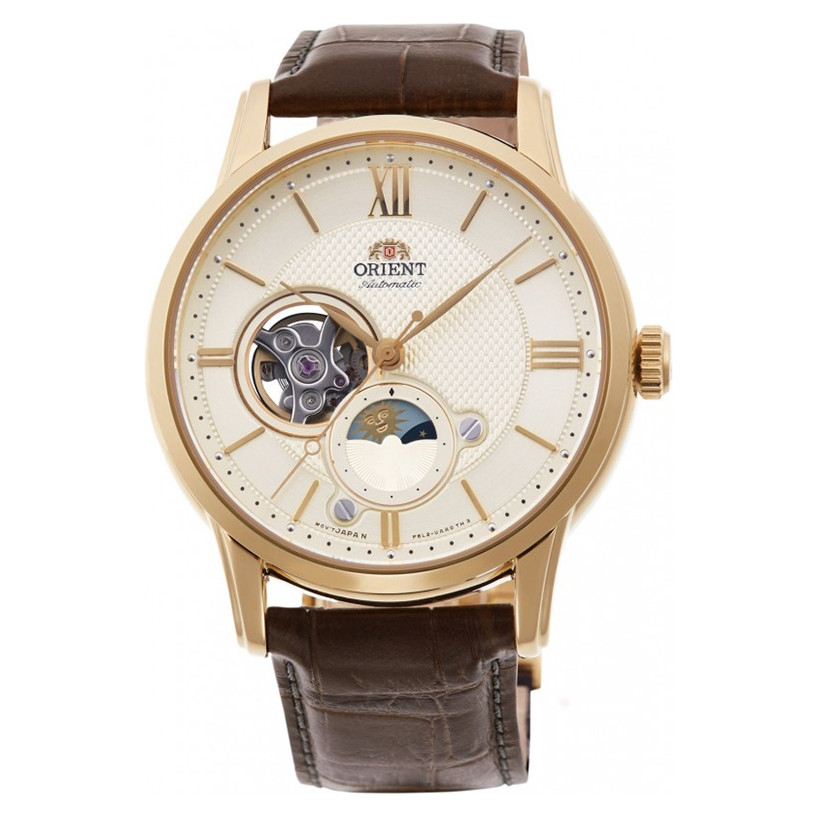 Orient Sun & Moon RA-AS0010S10B - zegarek męski 1