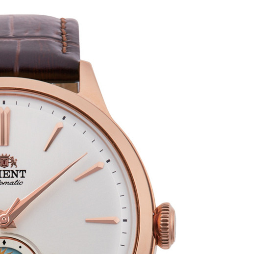 Orient Sun & Moon RA-AS0102S10B - zegarek męski 5