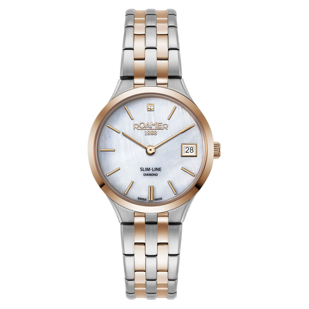 Roamer Slim-Line 864857 49 20 50 - zegarek damski 7