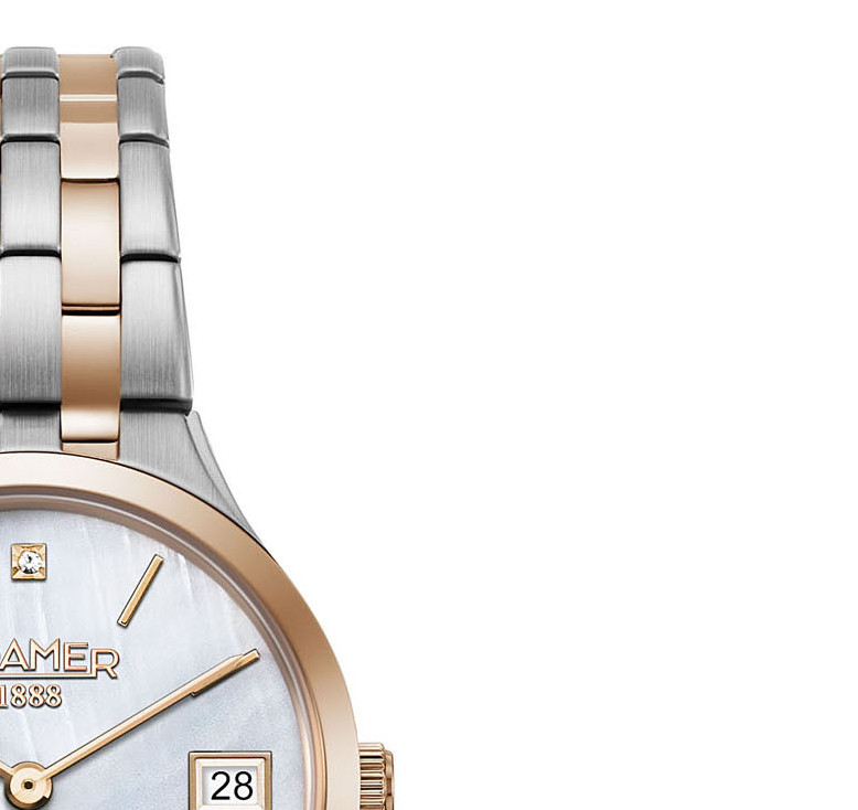 Roamer Slim-Line 864857 49 20 50 - zegarek damski 5