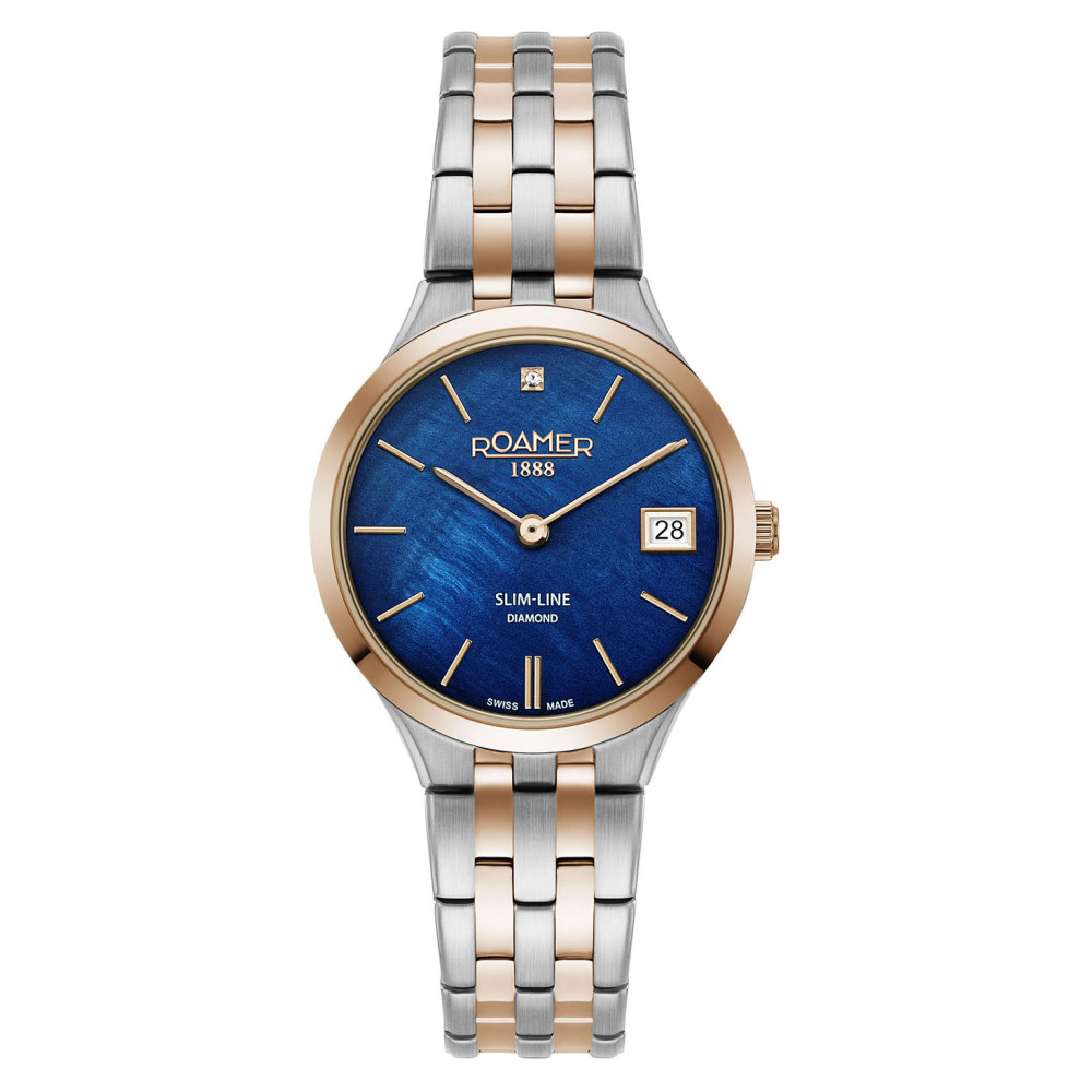 Roamer Slim-Line 864857 49 40 50 - zegarek damski 7