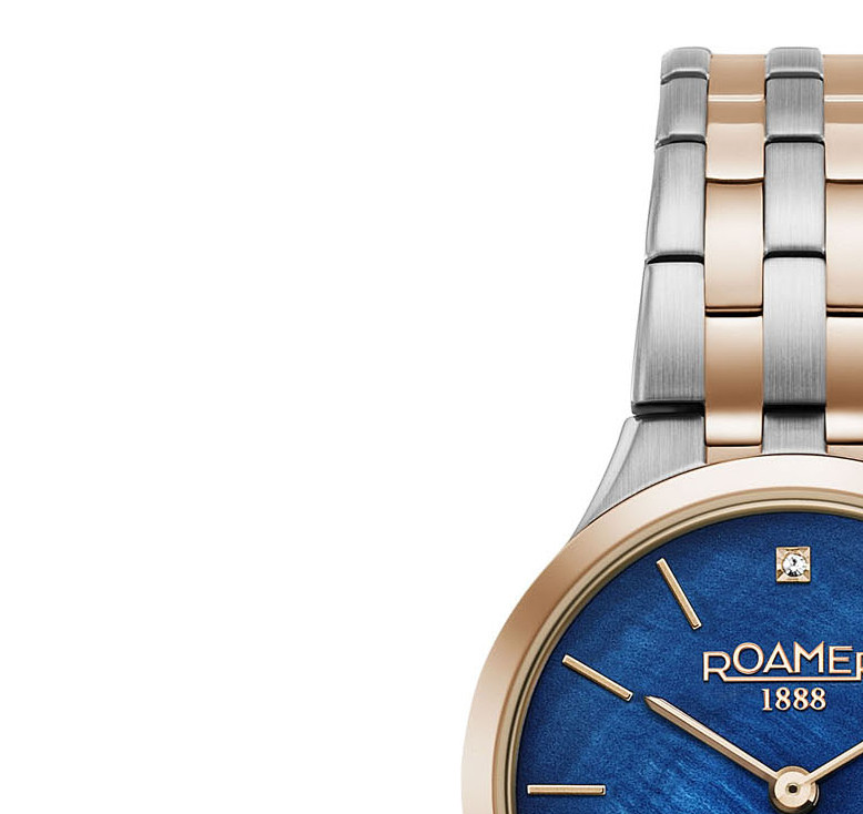 Roamer Slim-Line 864857 49 40 50 - zegarek damski 4