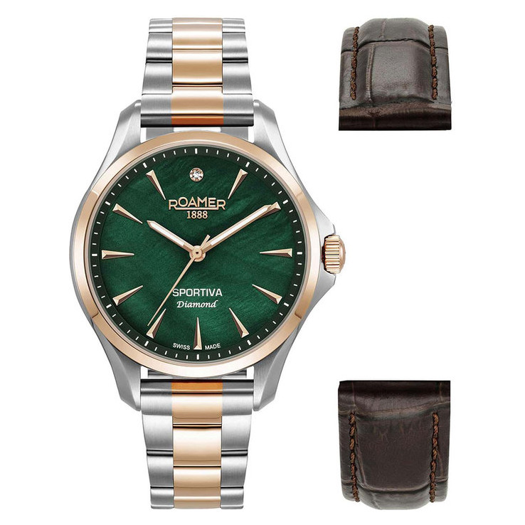 Roamer Sportiva Diamond 865847 49 70 50 - zegarek damski 7