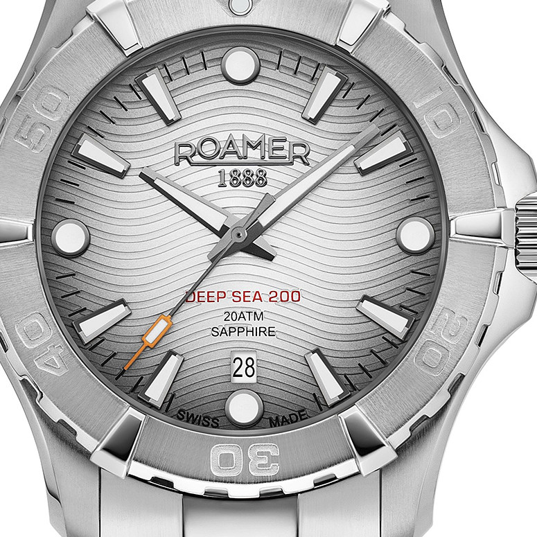 Roamer Deep Sea 200 860833 41 15 70 - zegarek męski 4