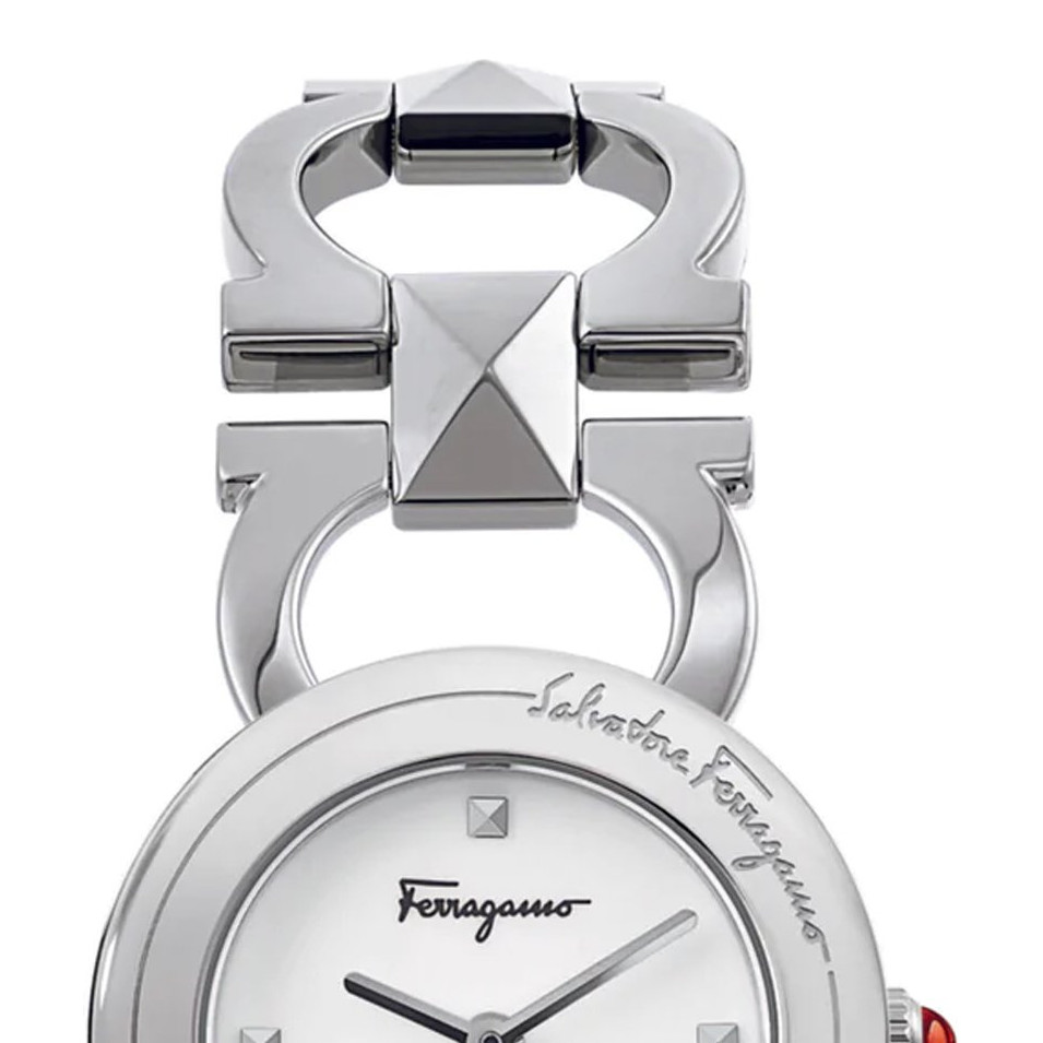 Salvatore Ferragamo DOUBLE GANCINI STUD SFMI00122 - zegarek damski 3