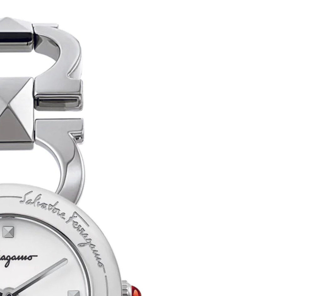 Salvatore Ferragamo DOUBLE GANCINI STUD SFMI00122 - zegarek damski 5