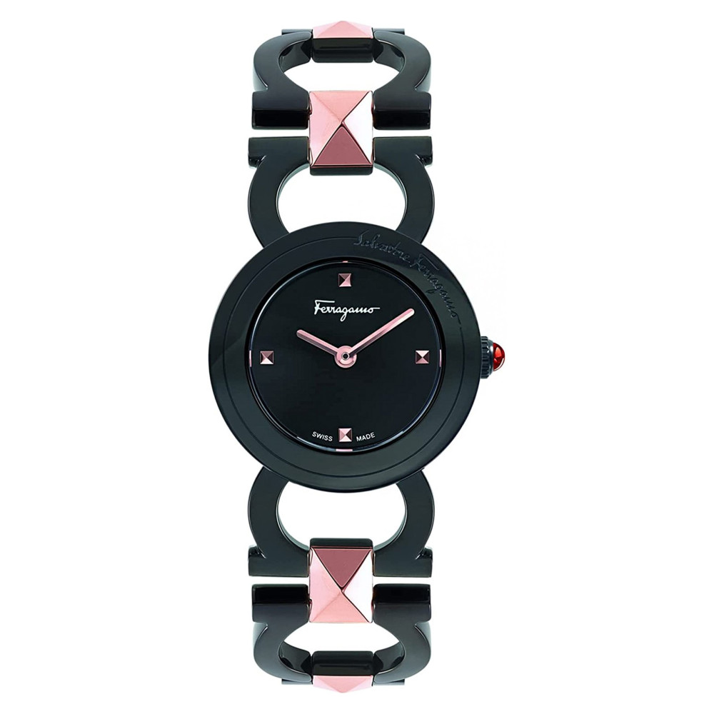 Salvatore Ferragamo DOUBLE GANCINI STUD SFMI00422 - zegarek damski 7