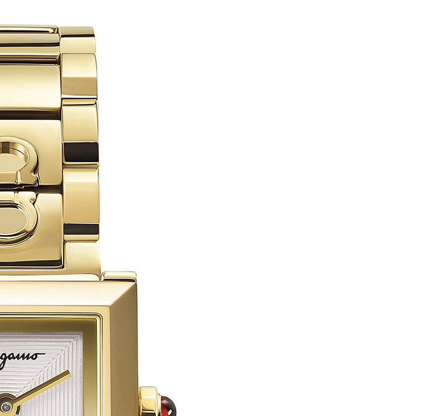 Salvatore Ferragamo SQUARE SFYC00721 - zegarek damski 5