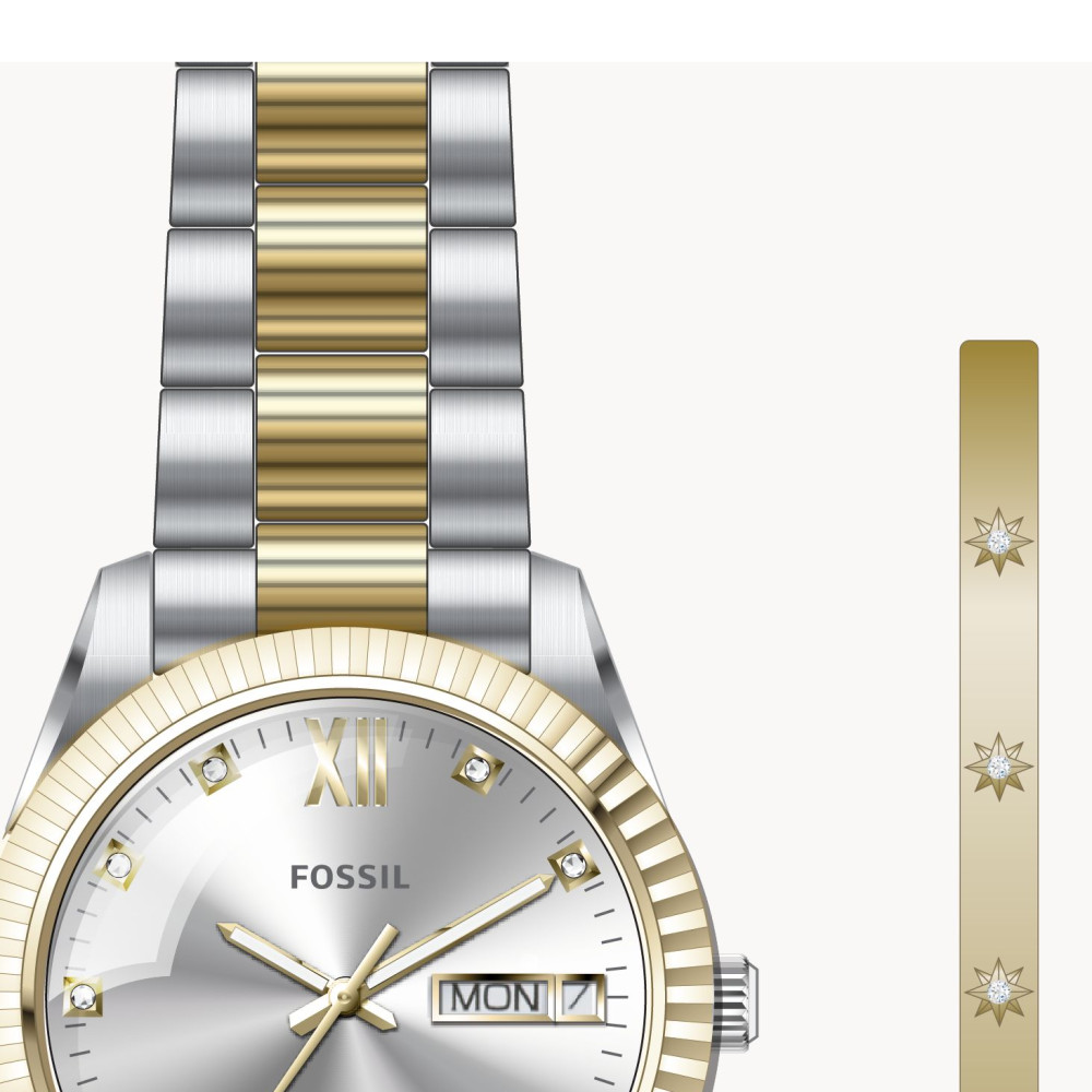 Fossil SCARLETTE ES5253SET - zegarek damski 3
