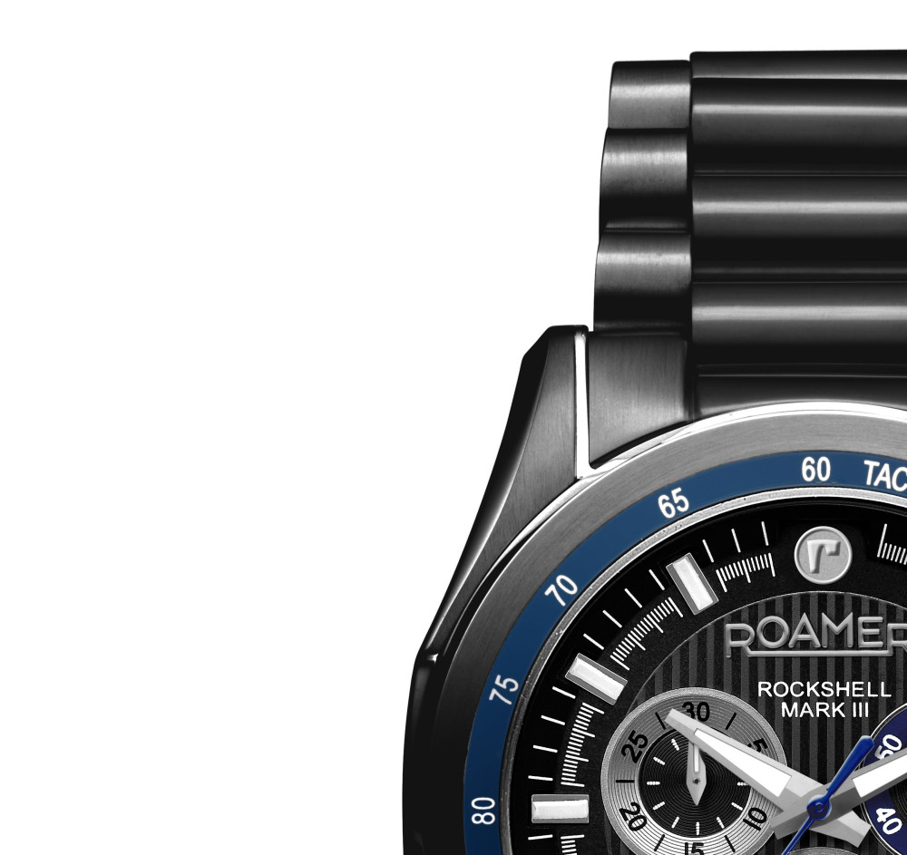Roamer Rockshell Mark III 220837 45 85 50 - zegarek męski 4