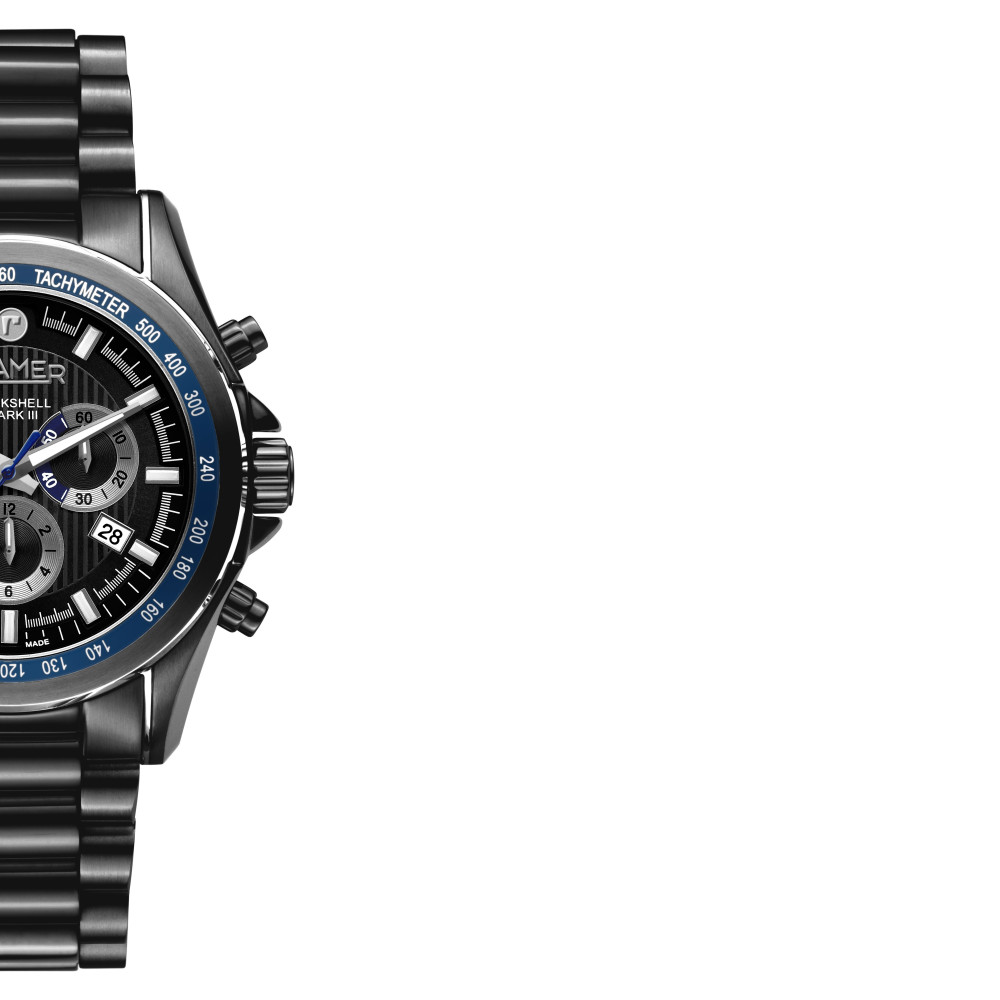 Roamer Rockshell Mark III 220837 45 85 50 - zegarek męski 6