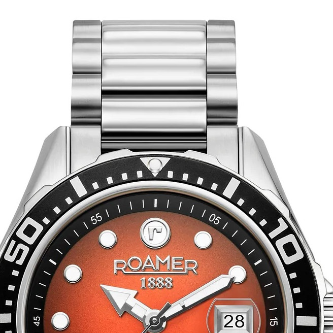 Roamer Rockshell Mark III Scuba 220858 41 05 50 - zegarek męski 3