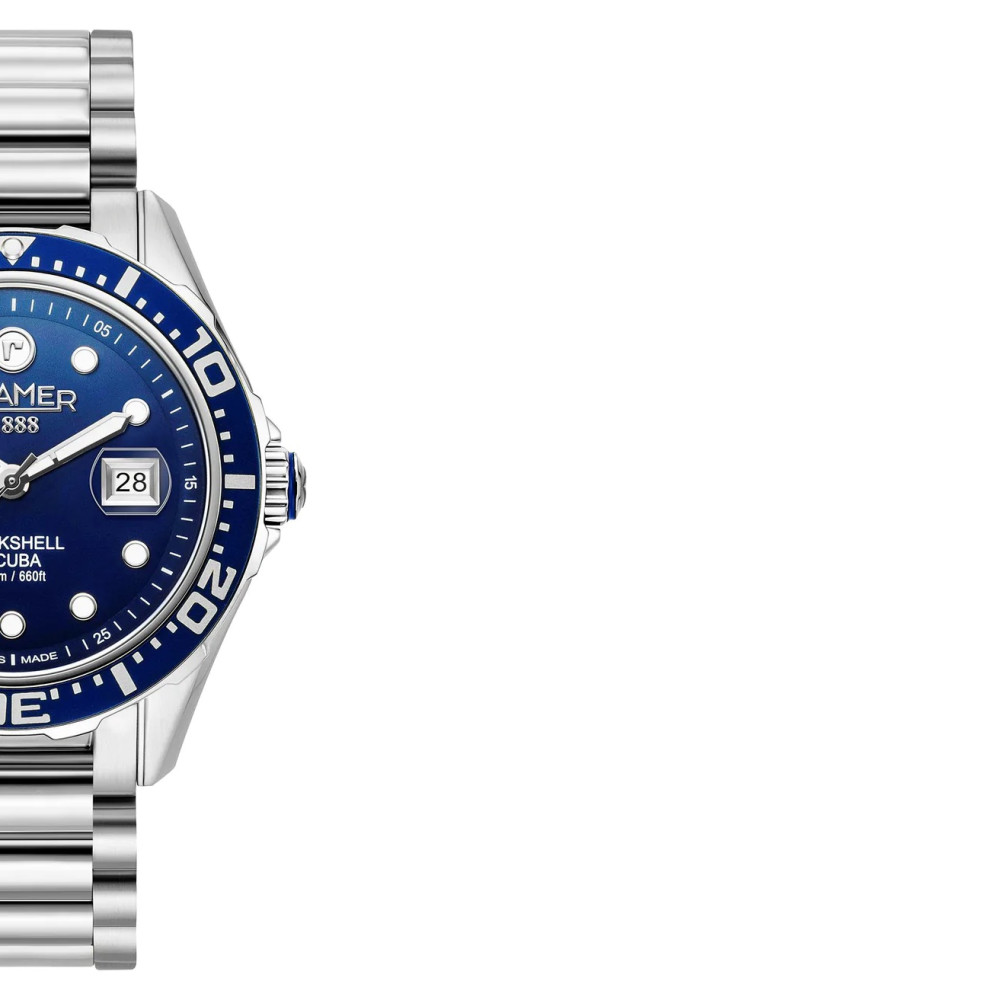 Roamer Rockshell Mark III Scuba 220858 41 45 50 - zegarek męski 6