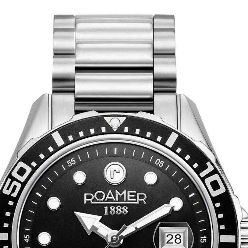 Roamer Rockshell Mark III Scuba 220858 41 85 50 - zegarek męski 3