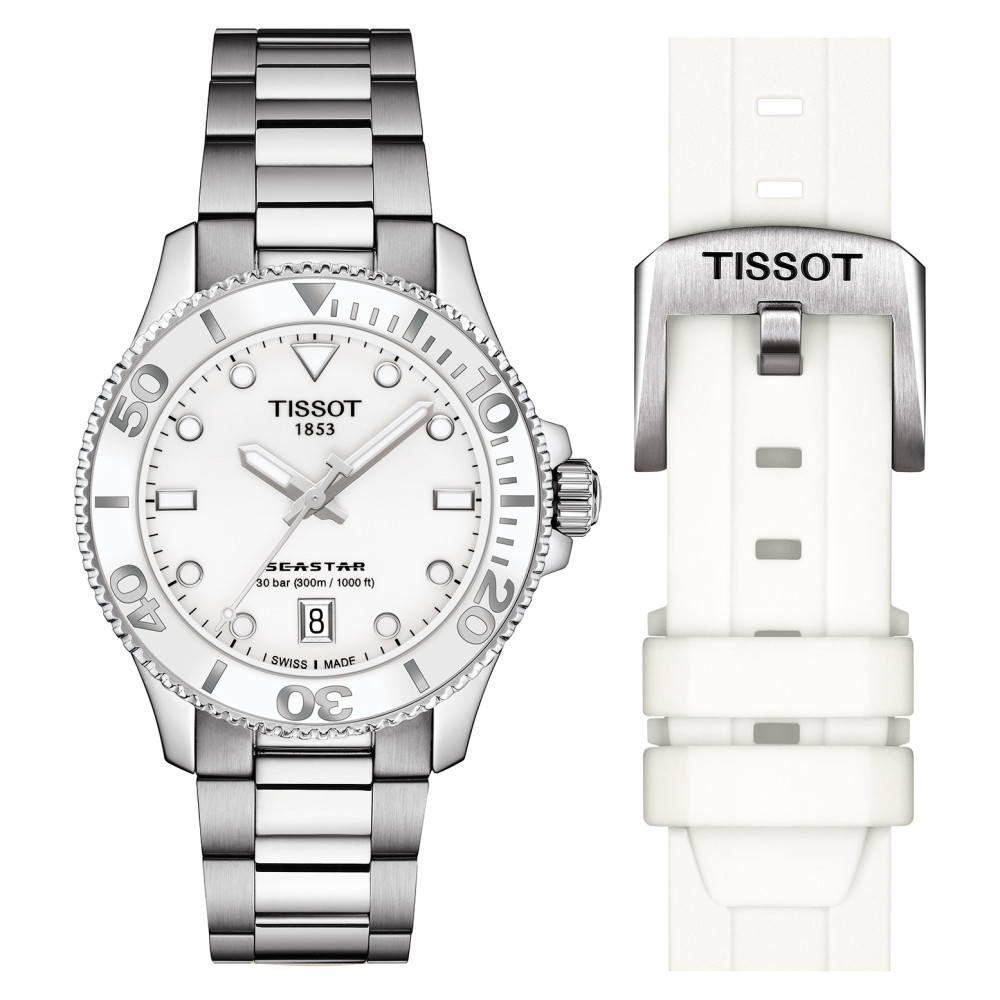 Tissot Seastar 1000 T120.210.11.011.00 - zegarek damski 7