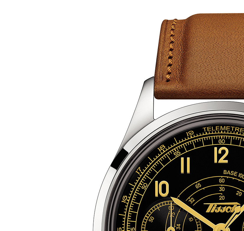 Tissot Telemeter 1938 T142.462.16.052.00 - zegarek męski 4