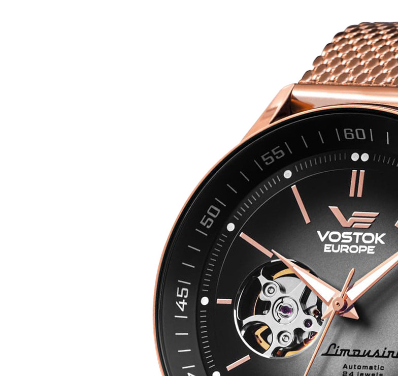 Vostok Europe Limousine GAZ-14 NH38A-560B682B - zegarek męski 4