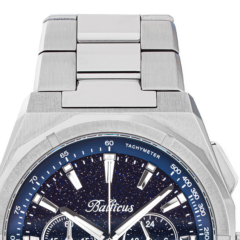 Balticus GWIEZDNY PYŁ DAMAST BALSDCHABA - zegarek męski 3