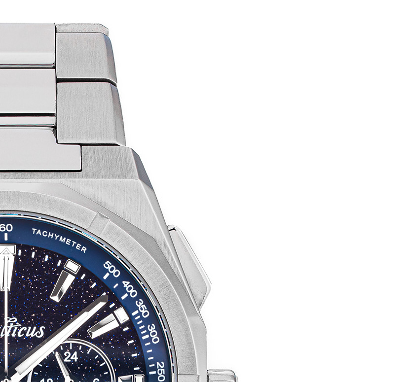 Balticus GWIEZDNY PYŁ DAMAST BALSDCHABA - zegarek męski 5