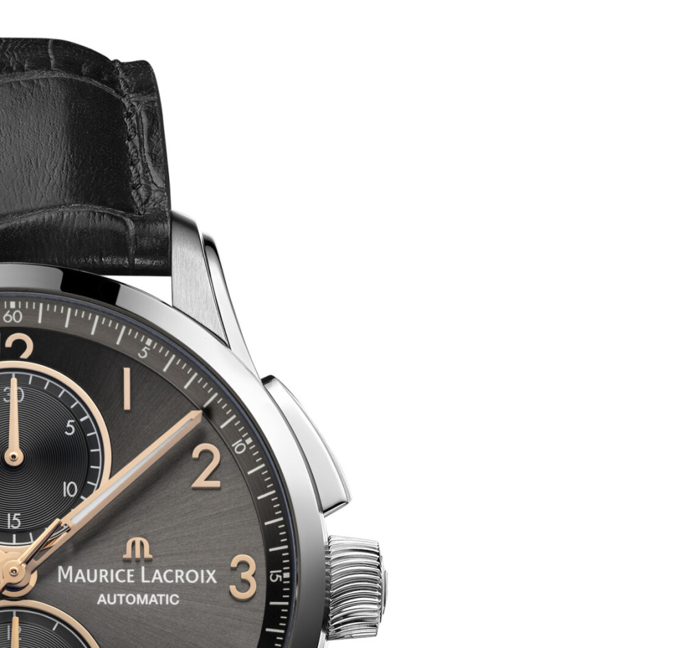 Maurice Lacroix PONTOS  PT6388-SS001-321-1 - zegarek męski 5