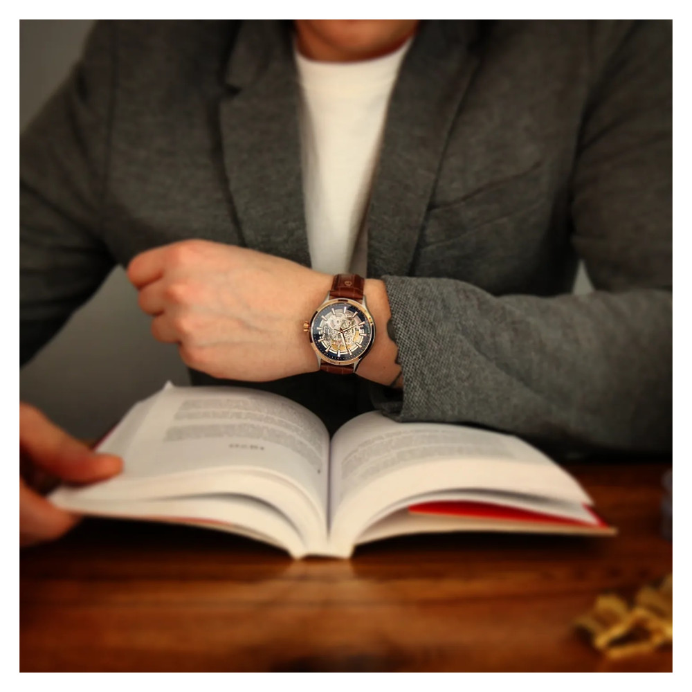 Roamer Competence Skeleton III Automatic 101663 49 45 05N - zegarek męski 2