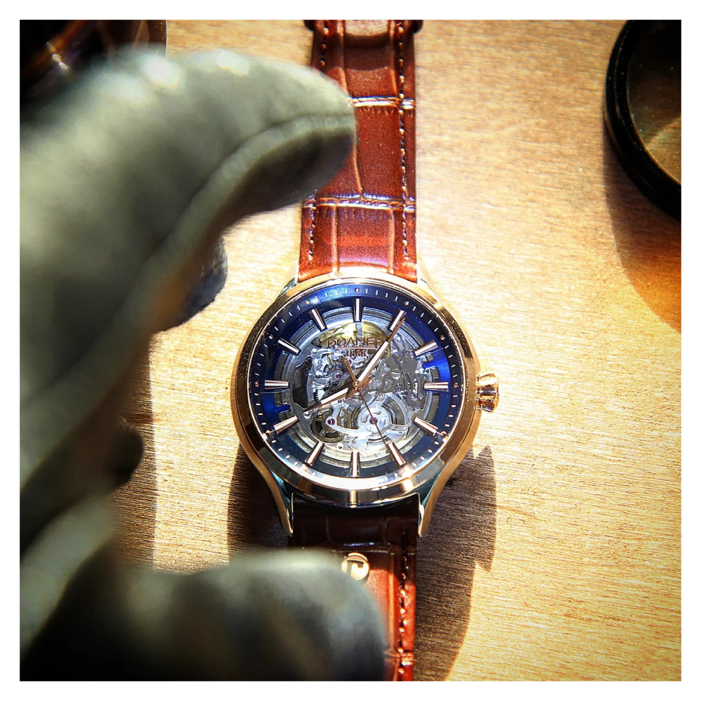 Roamer Competence Skeleton III Automatic 101663 49 45 05N - zegarek męski 11