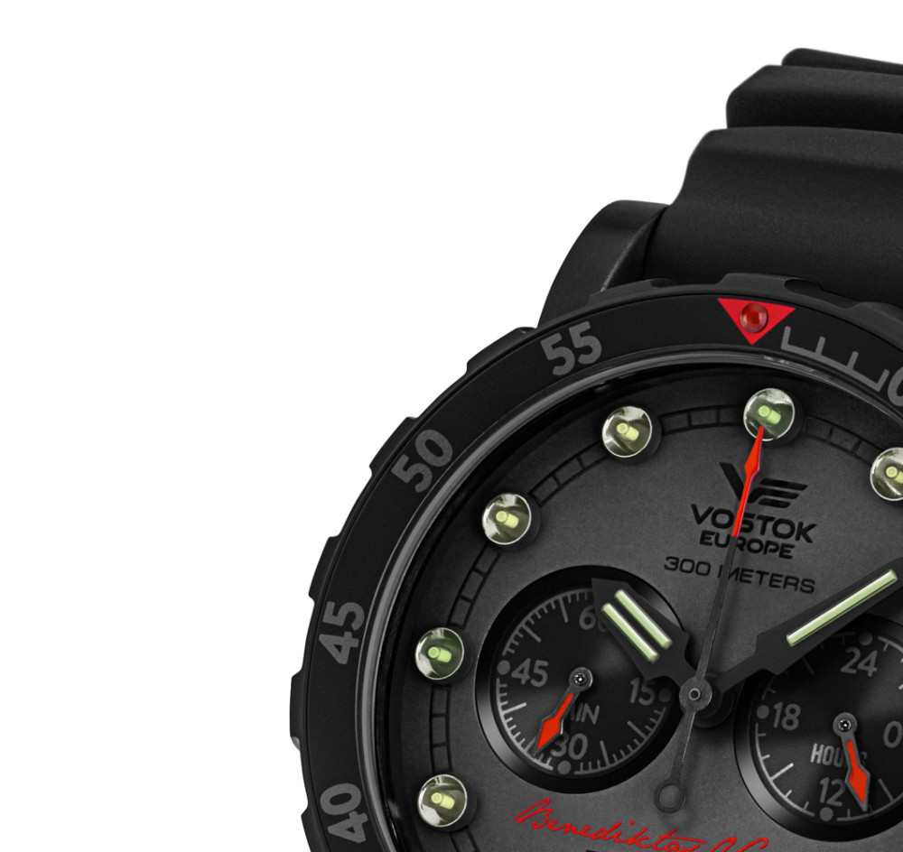Vostok Europe SSN 571 Benediktas Vanagas VK64-571J431 - zegarek męski 4