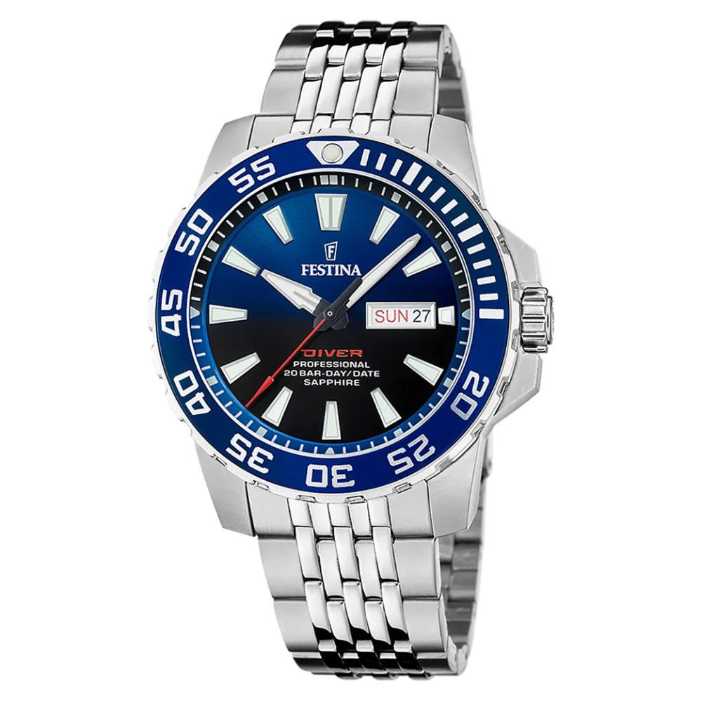 Festina Diver F20661/1 - zegarek męski 7