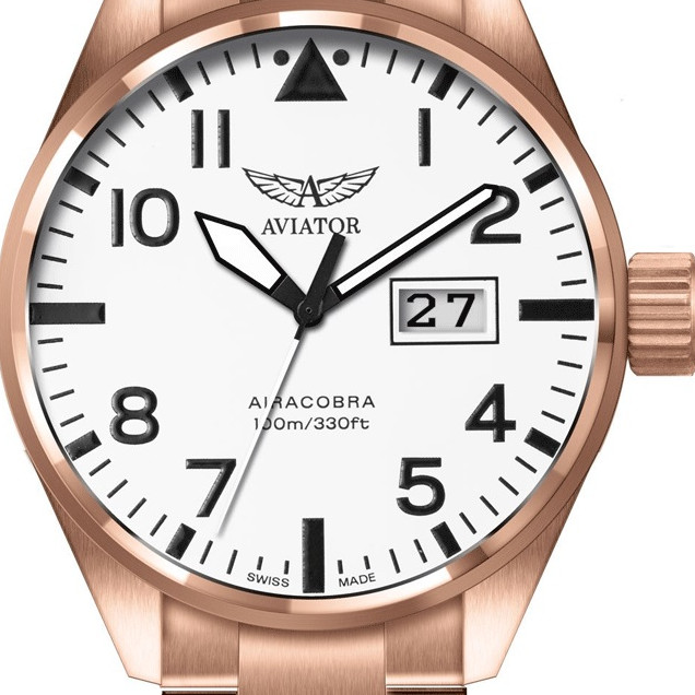 Aviator Airacobra P42 V.1.22.2.152.5 - zegarek męski 2