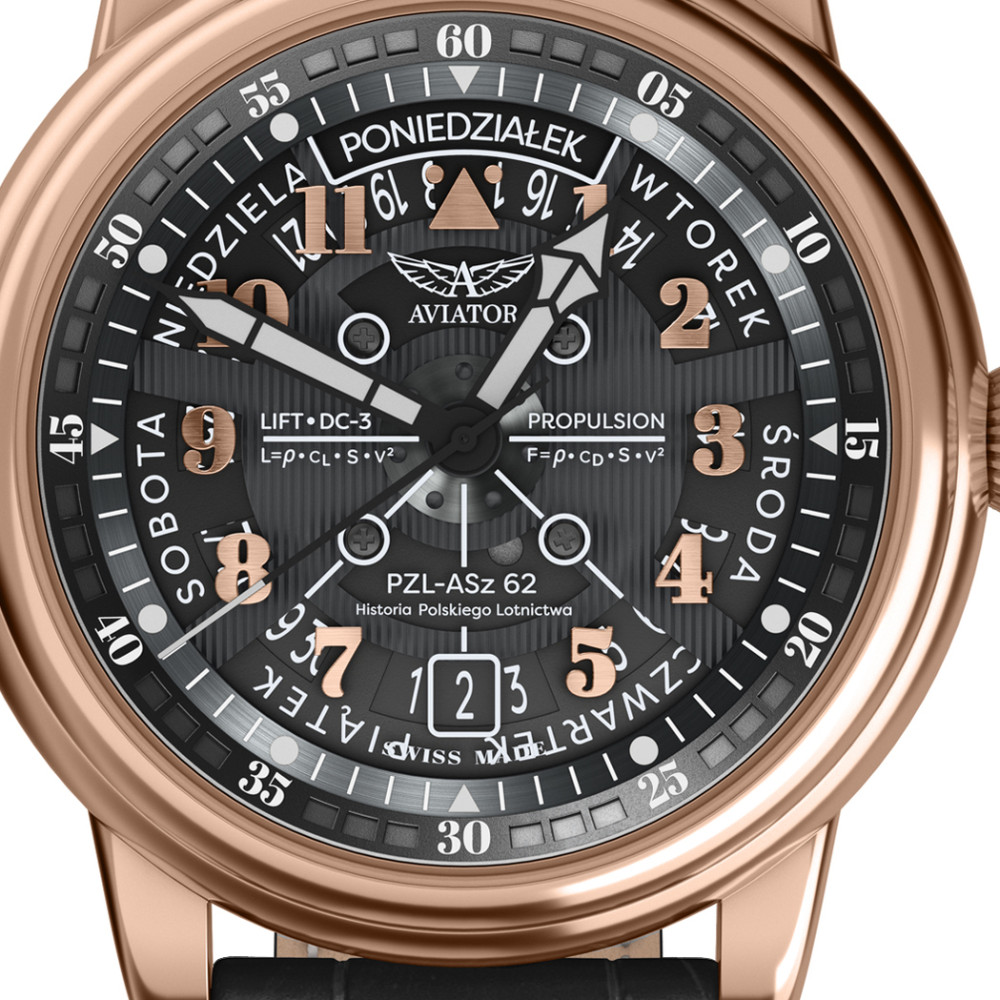 Aviator Douglas V.3.36.2.294.4PL - zegarek męski 2