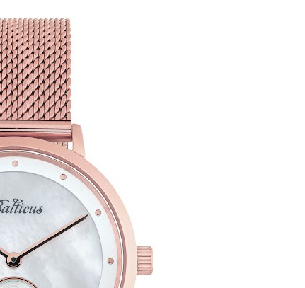 Balticus Sky Mesh  BLT-BALNSRW - zegarek damski 5