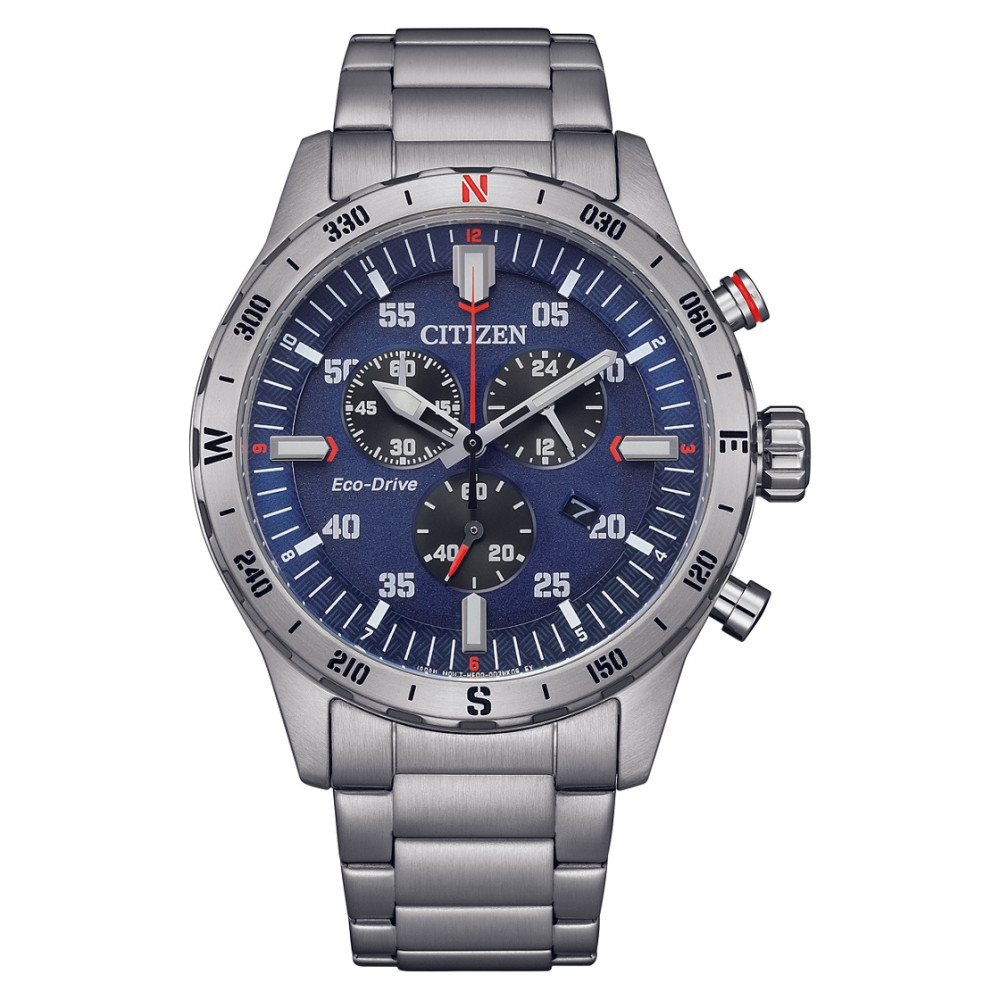 Citizen Sporting Chronograph AT2520-89L - zegarek męski 7