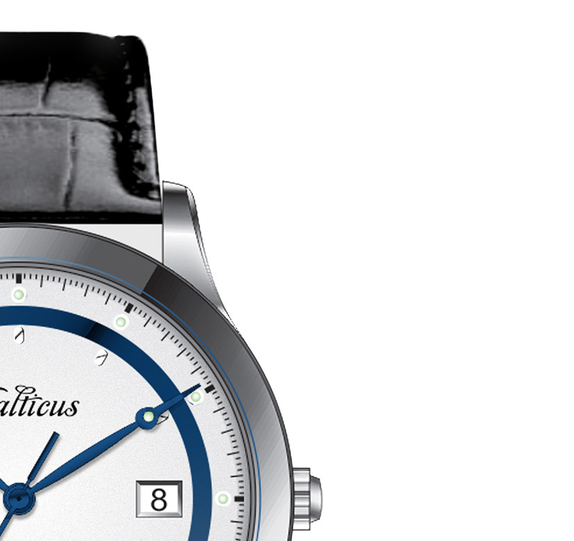 Balticus Steersman Sternik BLT-BALSTSWBLU  - zegarek męski 5